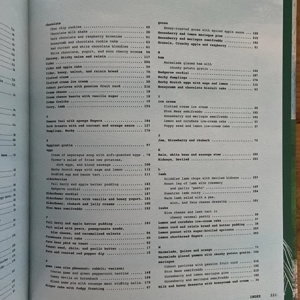 The Farmhouse Cookbook
